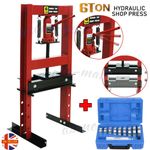 Shop Press Hydraulic Workshop Floor Standing 6 Ton + 10 Wheel Bearing Bush Seal