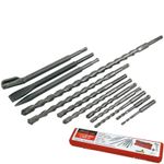 Neilsen 12pc SDS Masonry Electric Hammer Drill & Chisels Bit Set Brick Concrete
