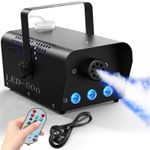 500W Smoke Machine Fog Mist Haze Hazer Effect 3 LED RGB For Disco Party Club