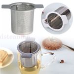 UK Stainless Steel Mesh Tea Infuser Strainer Loose Leaf Metal Cup Filter Mug
