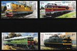Ukraine Locomotives Set MNH 2009 Mi. 1042-1045