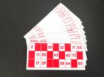 Spare Parts - Set of 12 BINGO Cards for numbers 1 - 90 - Replacement pieces