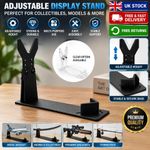 Acrylic Gun Display Stand Pistol Rack Holder Wall Mount Storage Safe Toy Tool UK