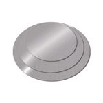 1-5mm 304 Stainless Steel Discs Circle Laser Cut Round Plate Metal SS 25-450mm