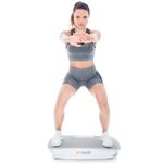MAXhealth Fitness Exercise Vibration Board with Built-In Bluetooth Speakers