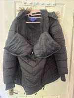 Gorgeous Seraphine Maternity And Baby Wearing Coat Size 10