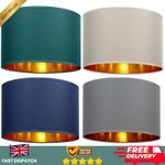Modern Fabric Light Shade Table Lamp Shade Pendant Light Fitting  Easy Fit Drum