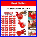 Automatic Poultry Water Dispenser Cups Plastic Chicken Duck Drinker