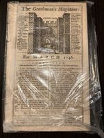 🔥PRE REVOLUTIONARY WAR 1946 Gentlemen’s Magazine.  Well Intact With Every Page