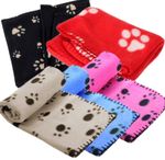 PET TOUCH BRANDED Soft Fleece Warm Pet Dog/Cat Bed Blankets 73 X 70 CM