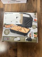 Salter Deep Fill Sandwich Toaster XL Non-Stick Plates Stainless Steel