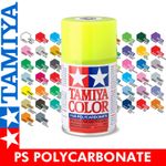 Tamiya PS Plastic Spray ALL COLOURS Polycarbonate Aerosol model paint 100ml can
