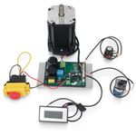 【UK】220V  750w 900w  DC Brushless Spindle Motor and DriverI Board Kit for lathe