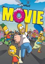 The Simpsons Movie 35mm Film Cell strip very Rare var_e