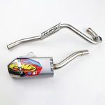 Full System Exhaust Muffer Racing Pipe FOR Honda CRF 110 CRF110F