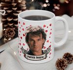 Patrick Swayze, celebrity mug, Patrick Swayze Mug, Funny Mugs, 11 oz,