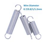 Stainless Steel Expansion Spring 0.7-1.2mm Tension Extension Extending Spring