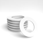 MATT WHITE DOWNLIGHT SPOTLIGHT SURROUND RING  BUY 1/ 1 30% OFF  BEZEL CONVERTER