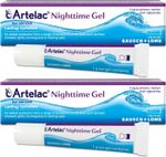 2x Artelac Nighttime Eye Gel 10g Deep Night Hydration for Persistent Eye Dryness