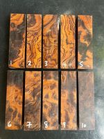 DESERT IRONWOOD BURL knife / tool handle / scales / carving 150 x 40 x 30mm