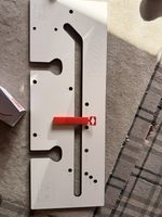 Unika Standard Router Cutting Jig 617mm Max For Worktops - White 71104877