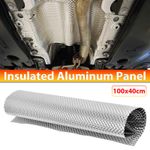 Motorsport Embossed Aluminium Heat Shield Material 400mm x 1000mm Sheet Rally UK