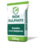 Iron Sulphate Soluble 25kg Covers up to 25000m² for moss control and lawn care
