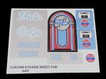 Custom Decal for 8487 Replacement Sticker for 8487