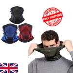 Unisex Breathable Ski Mask Half Face Neck Gaiter Sports Cycling Running