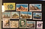 Egypt stamp selection including Jamal Abdul Nasser 