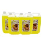 Lemon Citrus Pet Cattery Kennel Deodoriser Cleaner Pet Guard 4 x 5L (20L Total)