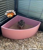 Hamster  Corner Sand Bath, Small Animal Sand Bath, Small Animal Accessories
