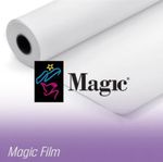Magic Film DMCF4HPS 4Mil Inkjet Clear Film with Side Stripe 2" Core 36"x75'