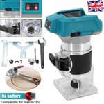 Cordless Electric Hand Trimmer Router Laminate Brushless For Makita 18V Battery
