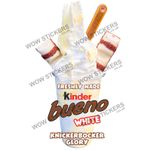 Kinder Bueno White Ice Cream Knickerbocker Glory Sticker Decal(Choose Size)