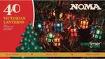 Noma LED Victorian Lantern Set of 40