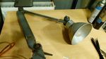 Vintage Industrial anglepoise machine lamp full length 1.0m, on-off switch