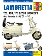 Lambretta Scooters (1958-2000) Haynes Repair Manual