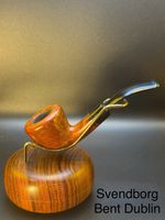 Vintage Svendborg Bent Dublin Tobacco Pipe- Professionally Restored