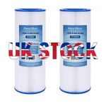 2x pcs Hot Tub Spa Water Filter Compatible With Pleatco PRB50IN Unicel C4950
