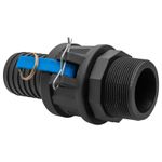 Camlock Type F + C PP Hose Coupling Quick Connect Adapter Various Sizes