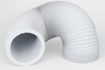 WHITE KNIGHT Extra Strong Tumble Dryer Vent Hose Long Pipe Exhaust 4m x 4"