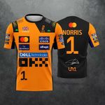 Lando Norris LN1 F1 World Champion McLaren Team Inspired New 2026 Season T Shirt