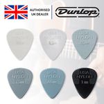 Jim Dunlop Nylon Standard Plectrums 12 Pack Choose Your Size (0.38 to 1.0mm)