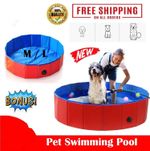 XX-Large Pet Bath Dog Swimming Pools Splash Bath Paddling Pool Puppy Bathtub UK