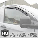 VW T7 & Ford Transit Custom (2024) – Wind Deflectors – Front Window - Pair
