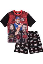 WWE World Wrestling Entertainment John Cena Red Short Pyjamas