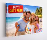 Custom Photo To Canvas Print Personalised Picture Framed Wall Art Gift Present