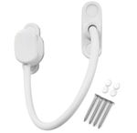 Window Keyless Cable Restrictor Safety Lock Heavy Duty Security UPVC Wire Lock