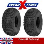 Two 145/70-6 Kenda K290 Scorpion 145/70r6 ATV/Quad 4PLY  Tubeless Knobbly Tyres